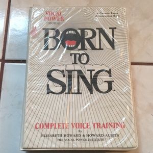 Vintage 1985 “Born to Sing” Complete voice training